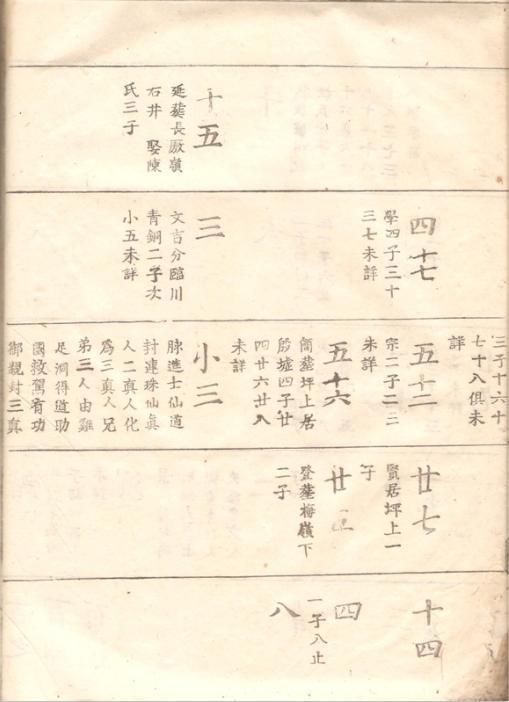 元代家谱上的名字是以数字命名的？这里面蕴含了哪些历史特色？